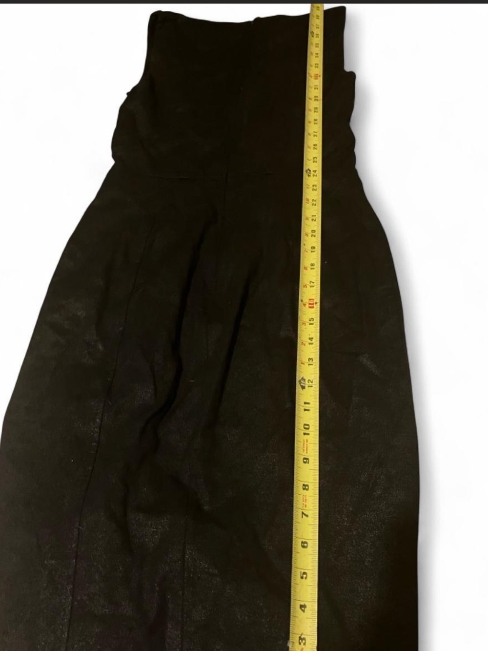 Beige Black Jersey Draped Cocktail Wiggle Pencil Dress UK 10 / EU 38 / US 6. - Picture 8 of 8